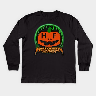 Halloween is Forever Logo Kids Long Sleeve T-Shirt